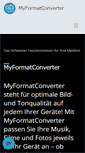Mobile Screenshot of myformatconverter.com